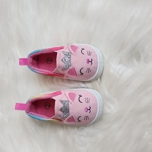Baby Girl Kitty Princess Slip Ons
